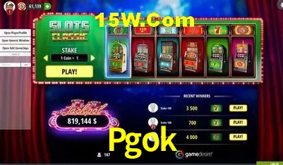 Jogos de Slot Pgok